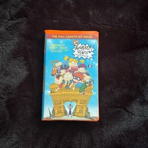 Rugrats In Paris Full-Length Movie Orange VHS Tape